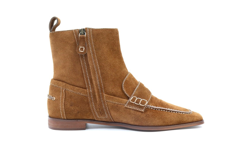 Milano Stiefelette Damen - Cognac