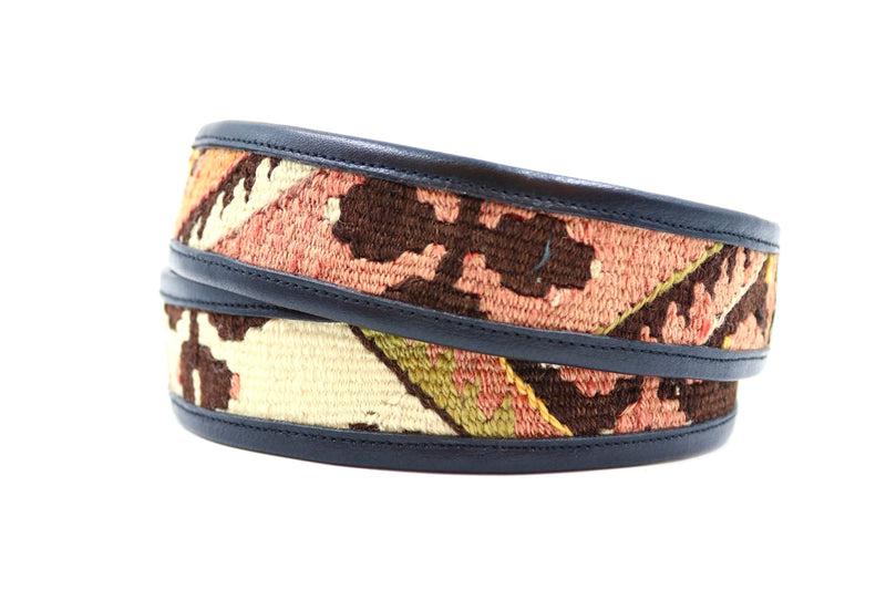 Kilim Gürtel - L - No. 100137 Black