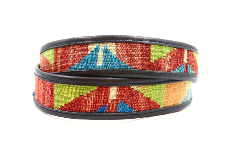 Kilim Gürtel - XXXL - No. 11521 Black