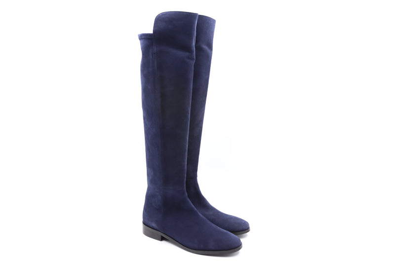 Wildlederstiefel Blu