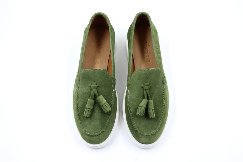 Yacht Loafers Ladies - Olive