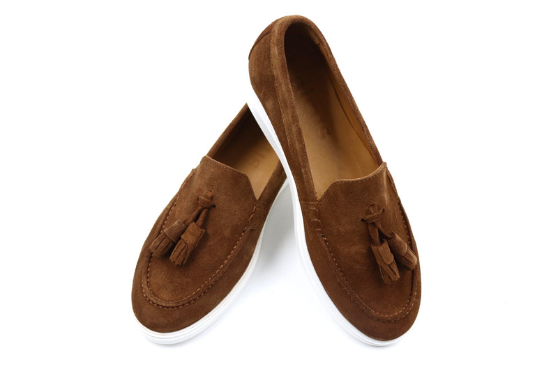 Yacht Loafers Ladies - Marone