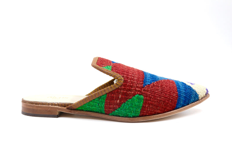 Flores Größe 39 - Kilim Mules