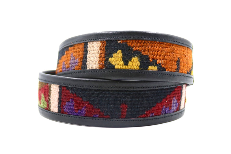 S - No. 90103 Black - Kilim Gürtel
