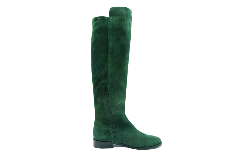 Wildlederstiefel Amalfi- Verde