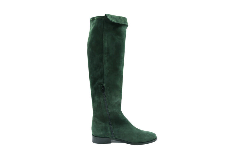 Wildlederstiefel Amalfi- Verde