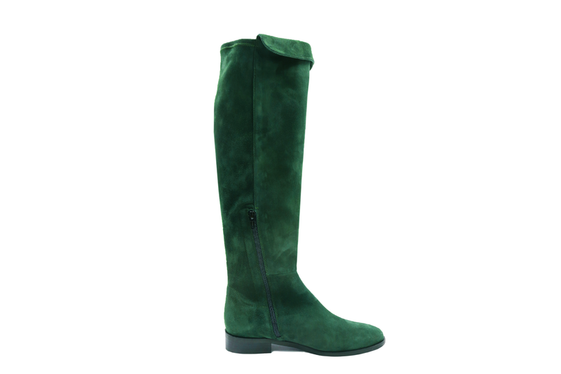 Wildlederstiefel Amalfi- Verde