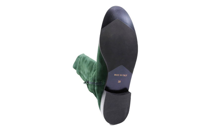 Wildlederstiefel Amalfi- Verde