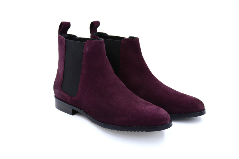 Bordeaux Red - Chelsea Boots Damen